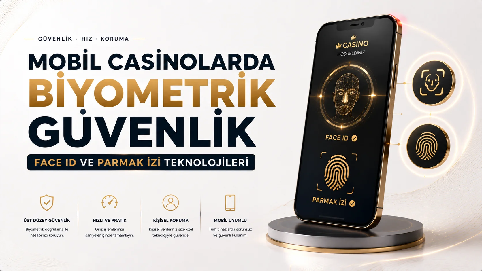 Mobil Casinolarda Biyometrik Güvenlik: Face ID ve Parmak İzi Teknolojileri