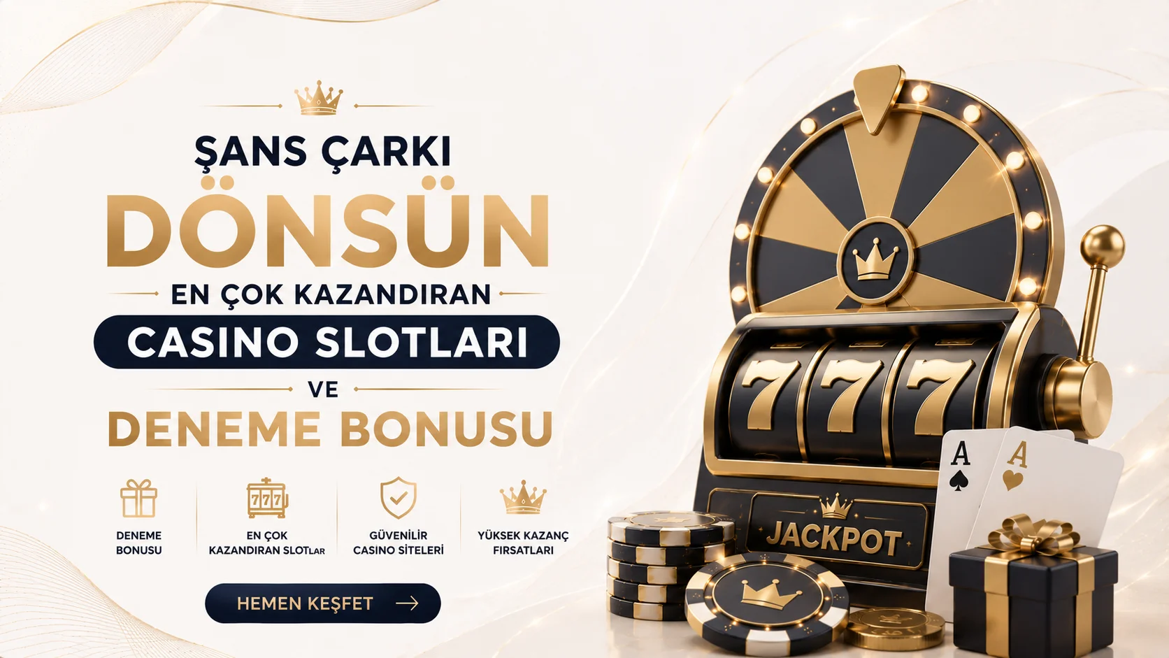 Şans Çarkı Dönsün En Çok Kazandıran Casino Slotları ve Deneme Bonusu